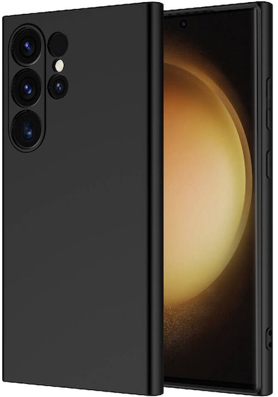 Galaxy S24 Ultra Uyumlu Zore Mara Lansman Kılıf-siyah Siyah