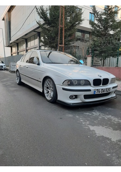 Bmw E39 5 Seri Ön Lip Ön Ek 1996-2003 Parlak Siyah Plastik