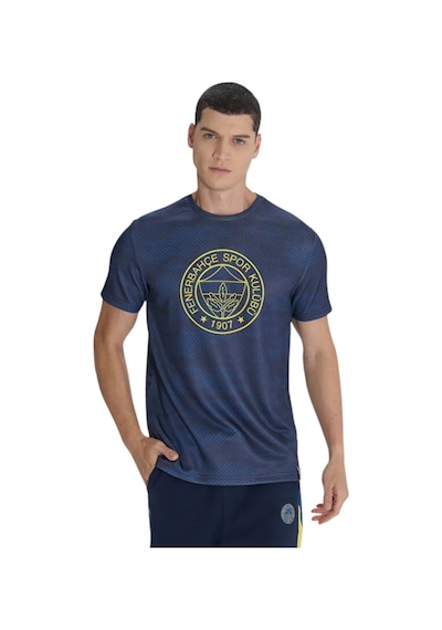 Fenerium Fenerbahçe Erkek Trıbun Kamuflaj Tshırt Lacivert