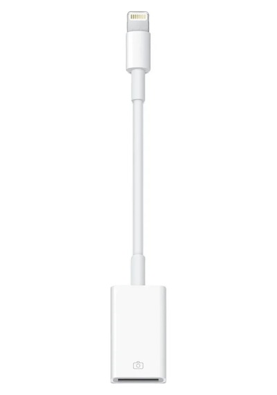Apr14 Apple Uyumlu iPhone Otg - Beyaz Diğer
