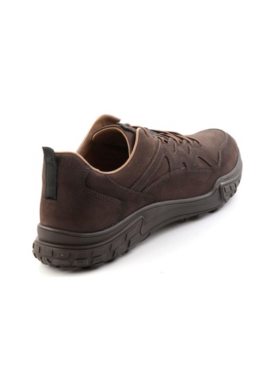 Bambi Kahve Nubuk Hakiki Deri Erkek Sneaker E01018272001