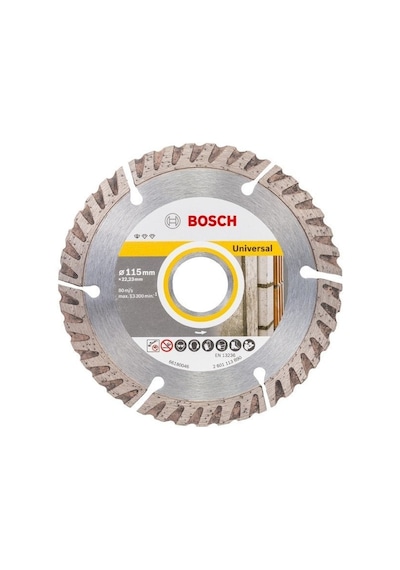 BOSCH Universal Hızlı Kesim İçin Elmas Testere 115 mm