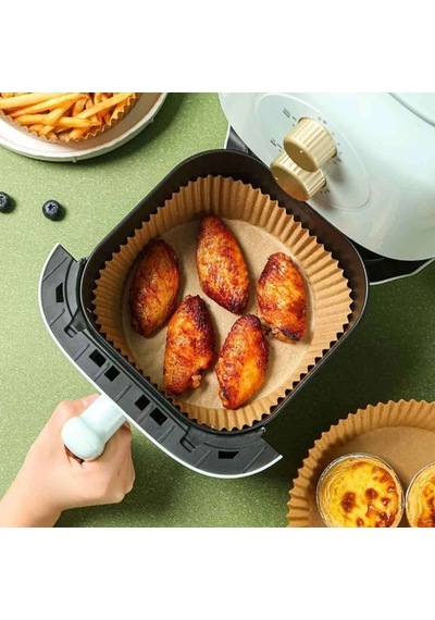 Porfex Hava Fritözü Kağıdı 50 Adet Granit Siyah