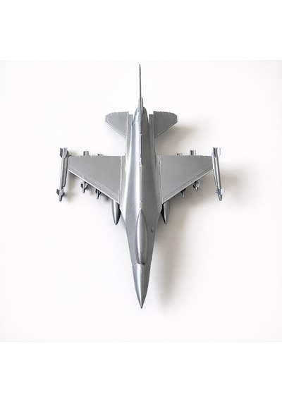 3d Baskı Savaş Uçağı Maketi 20 Cm Detaylı Jet Uçak Modeli Koleksiyonluk Dekoratif Uçak Figürü