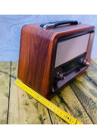 Nostaljik Radyo Ev Ofis Hediyesi Büyük Boy