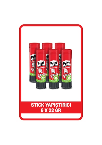 Stick Yapıştırıcı 22 G - 6 Adet