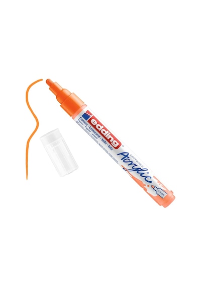 Edding 5100 Akrilik Marker Kalem 2-3 Mm 066 Fosforlu Turuncu