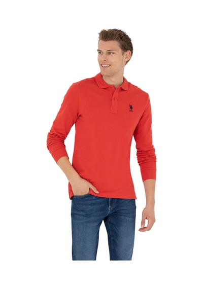 U.S. Polo Assn. Erkek Basic Sweatshirt 50269404 Kırmızı