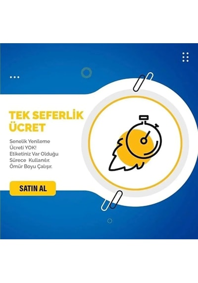 Hatalı Park Orkod Okuyucu Sticker