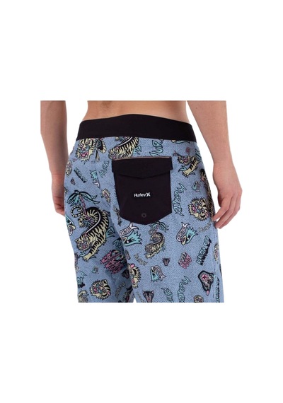 Hurley Hurley Phantom Art 18 Erkek Mavi Astarsız Boardshort 2241