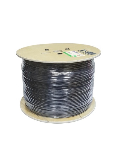 Hcs H06-00465-dp7-fb0000 Cat6 Utp 500 Metre Siyah/outdoor Network Kablosu-217566