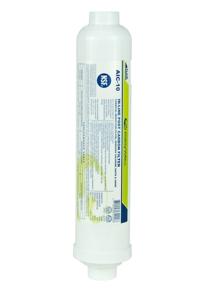 Aquames - 10'' Inline Nsf Onaylı Post Karbon Filtre