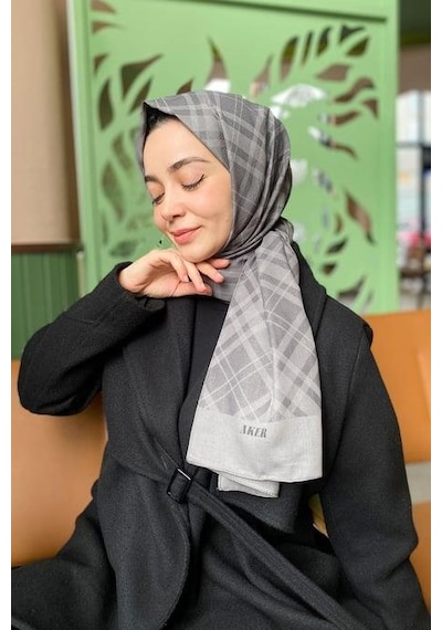 Aker Ekose Şal Gri Ist 1040300 - 972 Gri