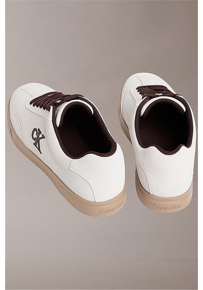 Calvin Klein Low Prof Cupsole Su Erkek Sneaker-14963 Beyaz