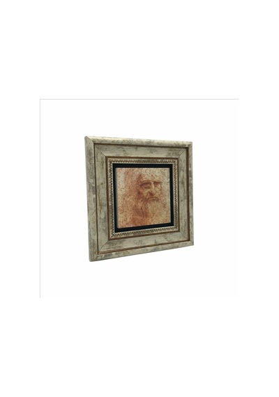 Otoportre Leonardo Da Vinci, 1512 Baskılı Taş Tablo 20x20