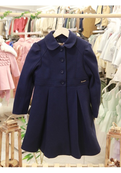 Xo Kids Kız Çocuk Kaban 8-12 Yaş 1056 Lacivert