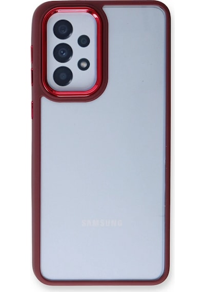 Flzdgnkr Newface Samsung Galaxy A73 5g Kılıf Dora Kapak - Kırmızı