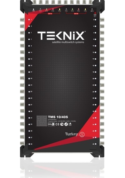 10x40 Sonlu Uydu Dağıtım Santrali Teknoline Multiswitch