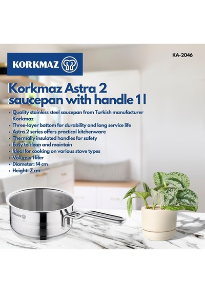Astra2 Sos Tencere 16x9 Çok Renkli