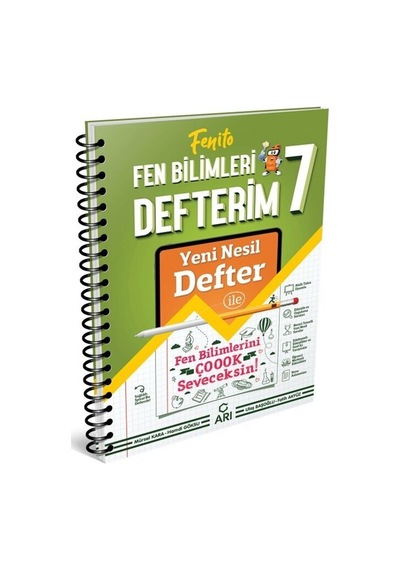 7. Sınıf Fen Bilimleri Akıllı Defteri Arı Yayıncılık