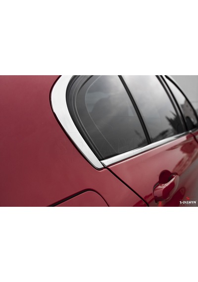 S-dizayn Bmw 3 Serisi F30 Krom Cam Çerçeve Seti 8 Prç 2012-2017 A+ Kalite