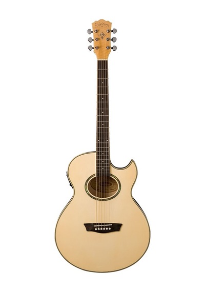 Washburn Ea20 Festival Serisi Elektro Akustik Gitar İnce Kasa Thinline Sahne Performansı Klasiği