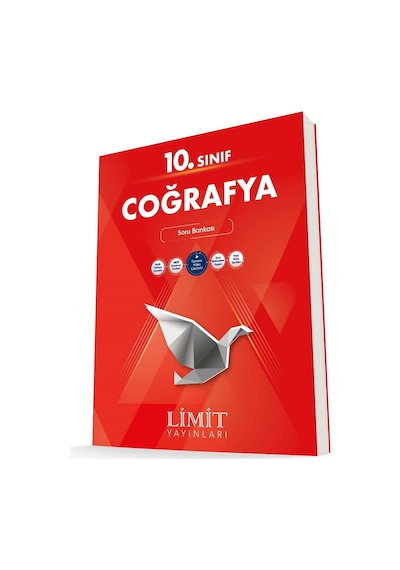 Limit 2024 - 2025 Müfredat 10.sınıf Coğrafya Soru Bankası