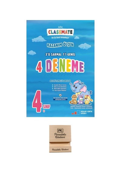Okyanus Yayınları 4. Sınıf Classmate 3 Sarmal 1 Genel 4lü Deneme