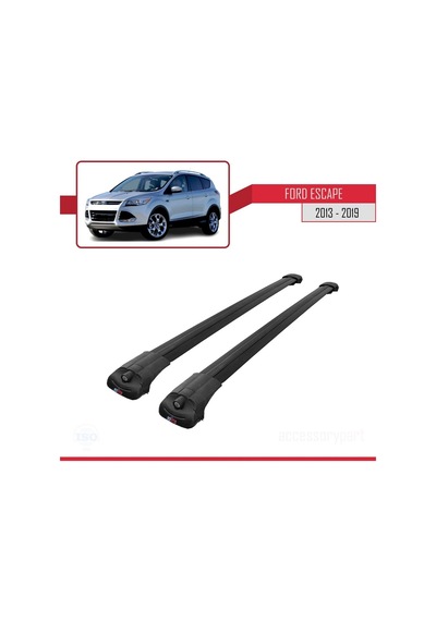 Ford Escape 2013-2019 Arası İle Uyumlu Ace-1 Ara Atkı Tavan Barı Siyah