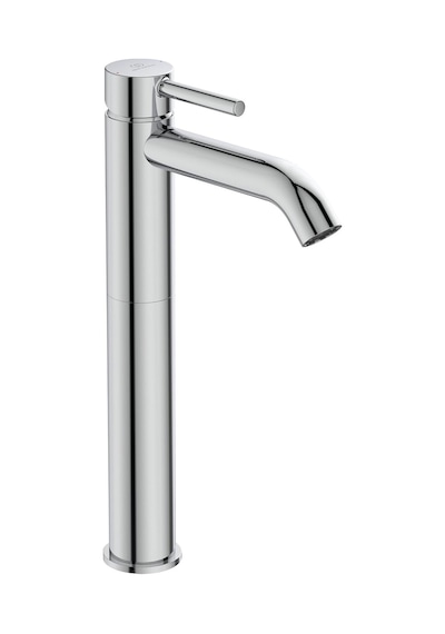 Bc269aa Ceraline Yüksek Lavabo Bataryası-chrome-sifon Kumandasız Siyah