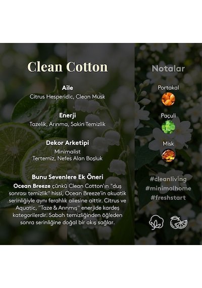 Oda Kokusu 1 L Clean Cotton Diğer