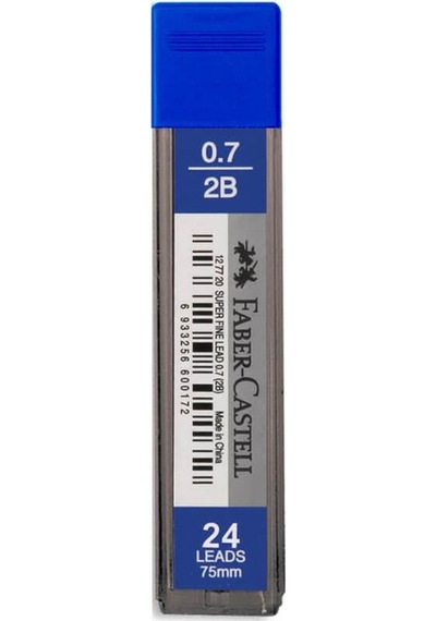 Faber Castell Super Fine Kalem Ucu 0.7 MM 2B