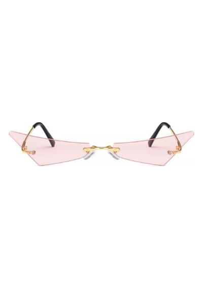 Klystra Keskin Kedi Güneş Gözlüğü Vintage&retro Pembe