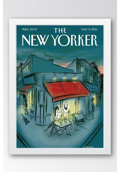 The New Yorker Çerçeveli Tablo May 5 2014