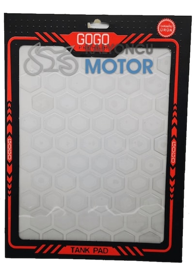 Motosiklet Depo Yan Pad Şeffaf 60 Adet (462439062)