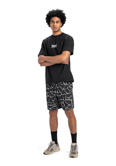 Quiksilver Mercury Chrome Lightning Tee Erkek Kısa Kollu Tişört Eqyzt08016 Siyah Siyah