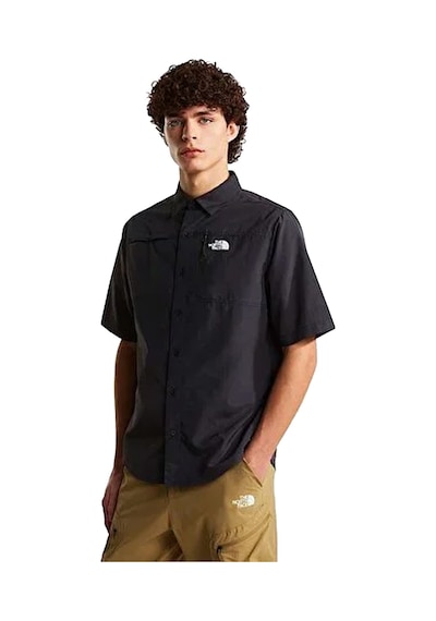 The North Face M Sequoia Ss Erkek Gömlek Siyah