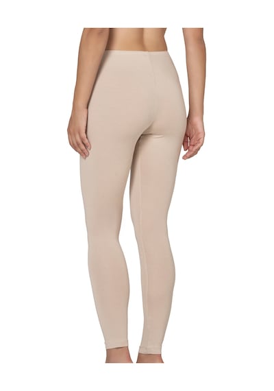 Özkan Underwear Özkan 27779 Kadın Premium Kumaş Modal Pamuklu Uzun Tayt Esnek Rahat Yumuşak Taş