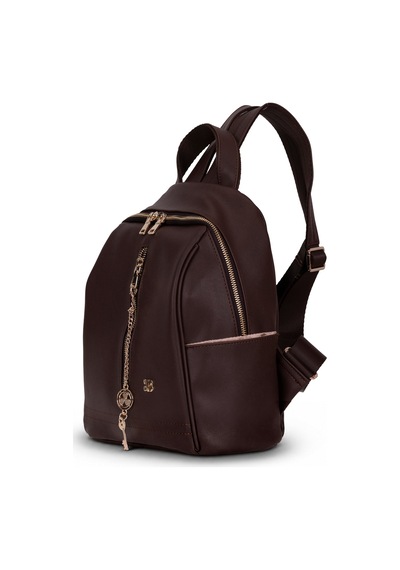 Bloominbag Burkley Avelıne Cocoa Brown Pu Deri Kadın Sırt Çantası kahverengi