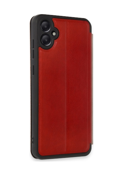 Samsung Galaxy Uyumlu A05 Kılıf Flip Cover - Kırmızı Bzsxx00 1