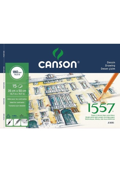 Canson 1557 Resim Defteri 180 G 15yp. 35x50