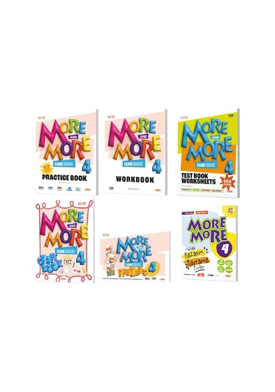 Kurmay Elt 2025 4. Sınıf More More Practice Book + Test Book + Föy