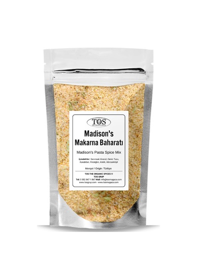 Tos The Organic Spices Madison's Makarna Baharatı 500 G