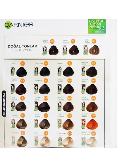 Garnier Color Naturals Set Boya 6 Koyu Kumral 2 Adet