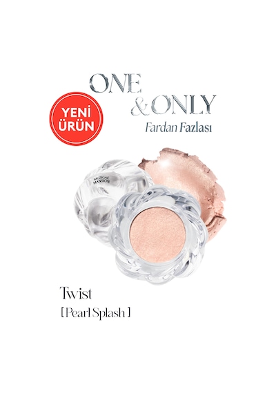 Yansımalı Krem Dokulu Çok Amaçlı Tekli Far Muzıgae Mansıon One&only Shadow Twist Pearl Splash 97001347