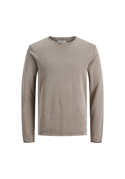 Jack & Jones Soluk Efektli Kazak-leo 12174001 Crockery Krem