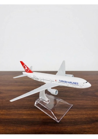 Boeing 777-300 Metal Model Uçak - 1/250 Ölçek