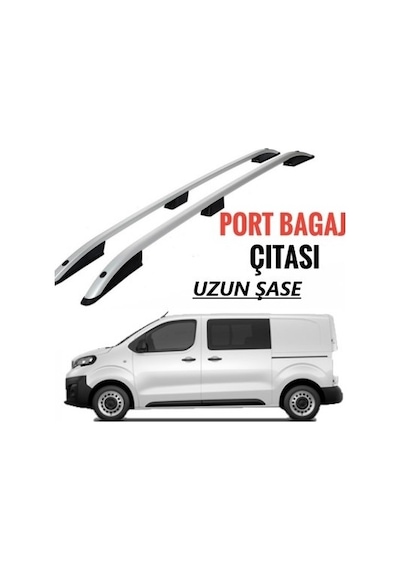 Jumpy Uzun Şase Tavan Çitası Portbagaj 2017 2018 2019 2020 2021 2022 2023 2024