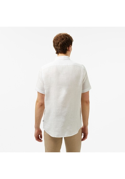 Nautica Erkek Beyaz Classic Fit Gömlek Düz W55100t Beyaz