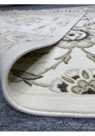 Tiffany Halı Sentez 7004 AV 150x230 Krem Kahve 4 M2 İnce Halı !